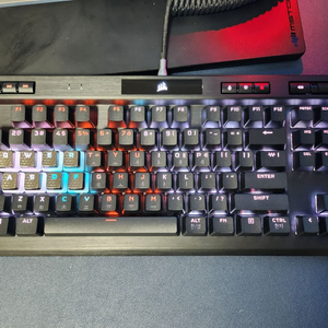 커세어 k70 rgb tkl opx 광적축 공방 풀윤활