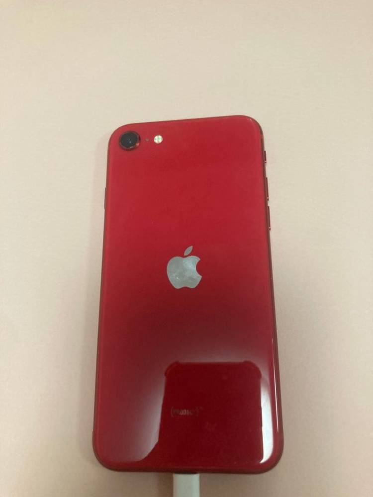 아이폰 se1 레드 128기가 부품용--1