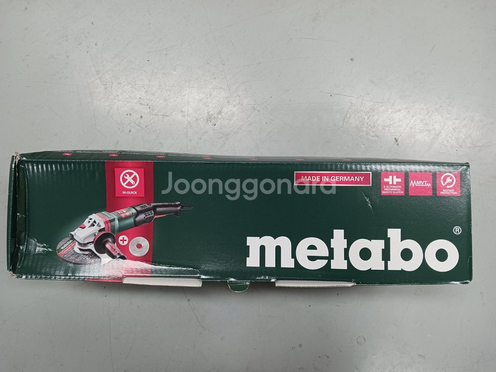 메타보 앵글그라인더 7인치 WE19-180. QUICK--1