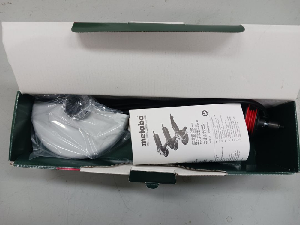 메타보 앵글그라인더 7인치 WE19-180. QUICK--2