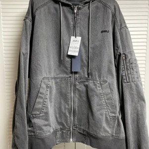 준지 가먼트다잉 후드집업 ma-1