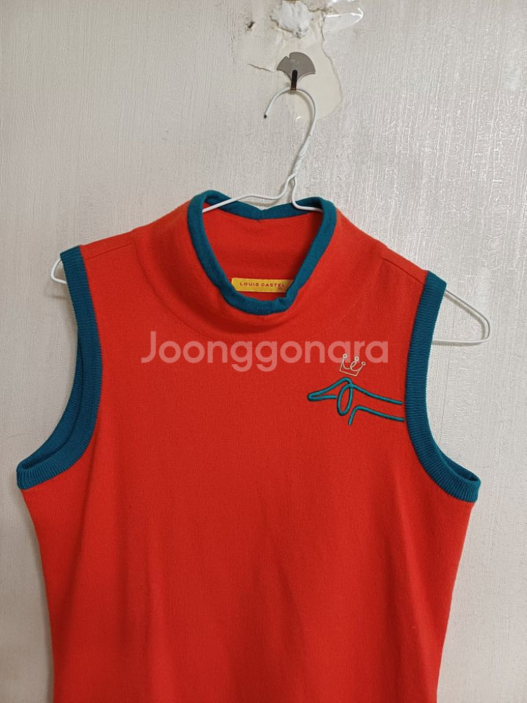 여성 루이까스텔 골프 울 니트조끼 (90-95)--1