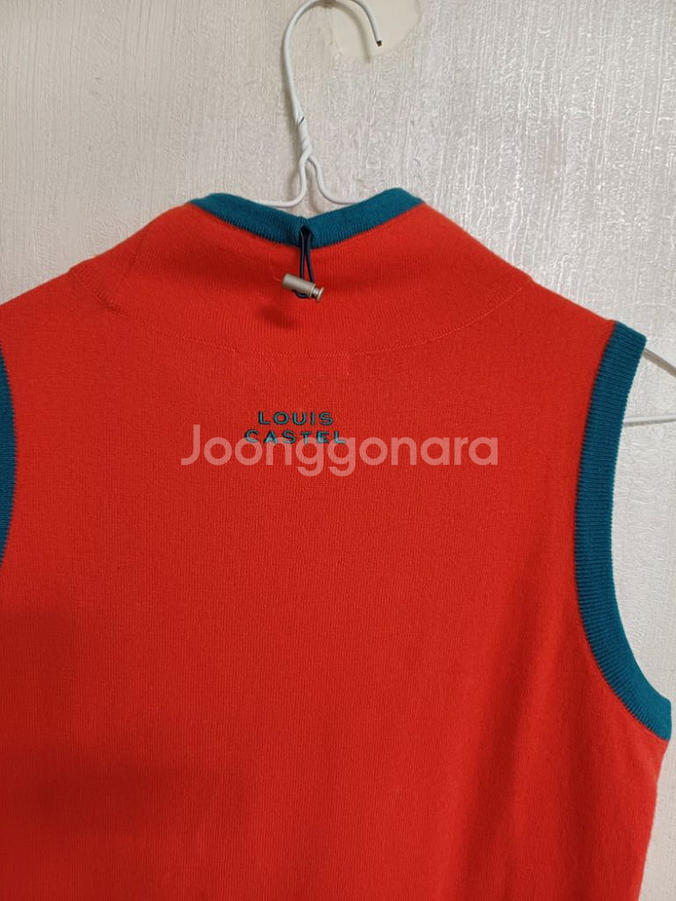 여성 루이까스텔 골프 울 니트조끼 (90-95)--4