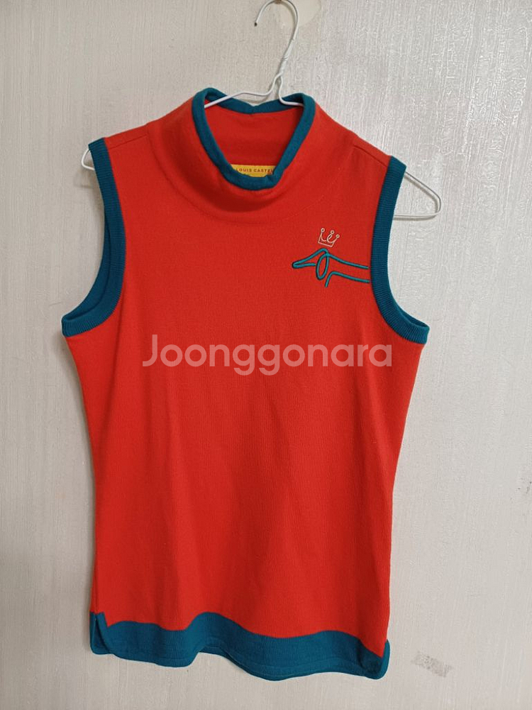 여성 루이까스텔 골프 울 니트조끼 (90-95)--9