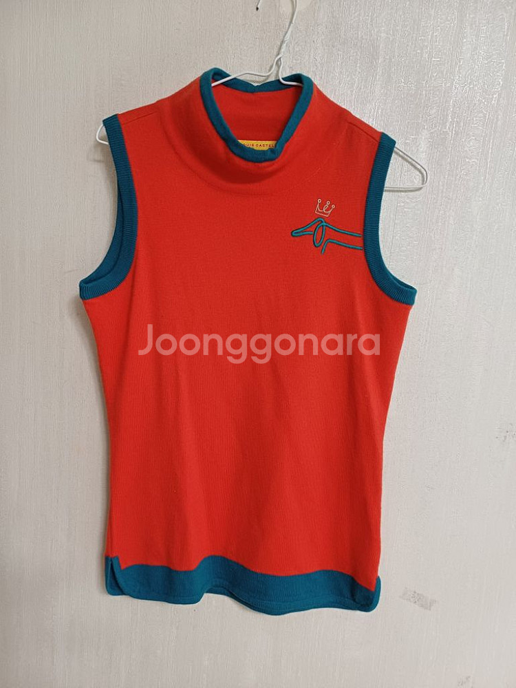 여성 루이까스텔 골프 울 니트조끼 (90-95)--6