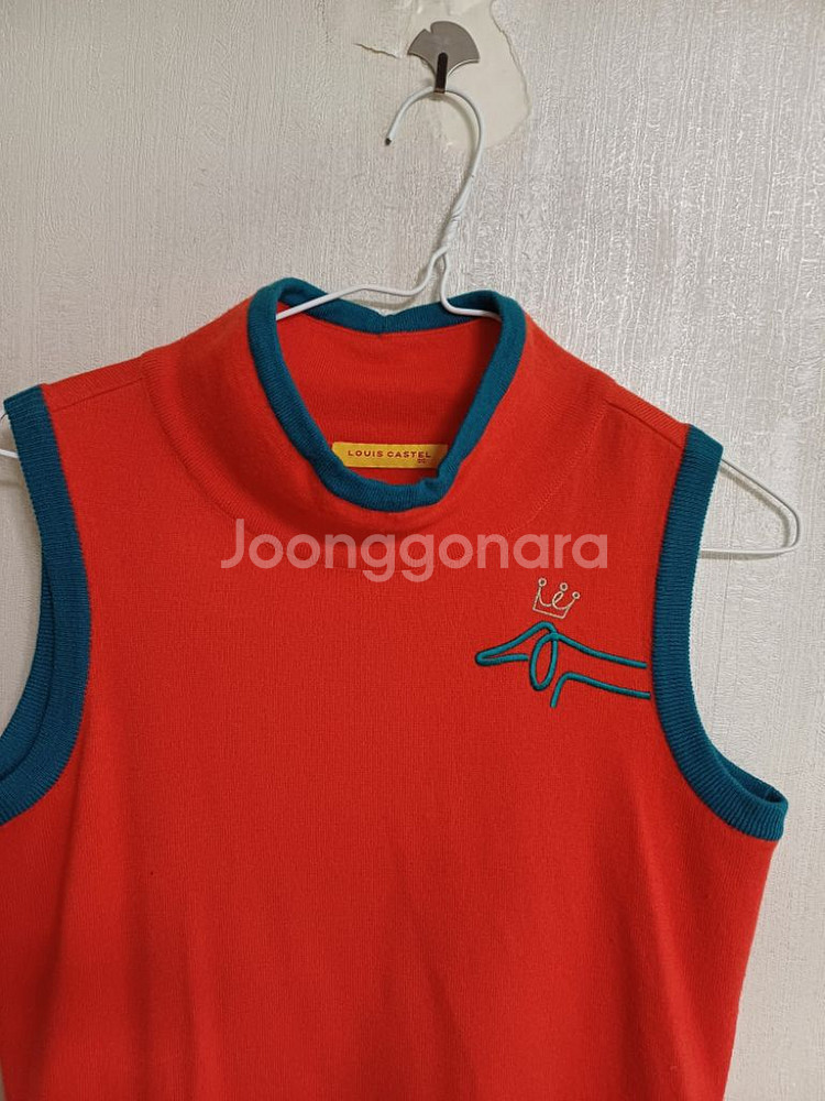 여성 루이까스텔 골프 울 니트조끼 (90-95)--7