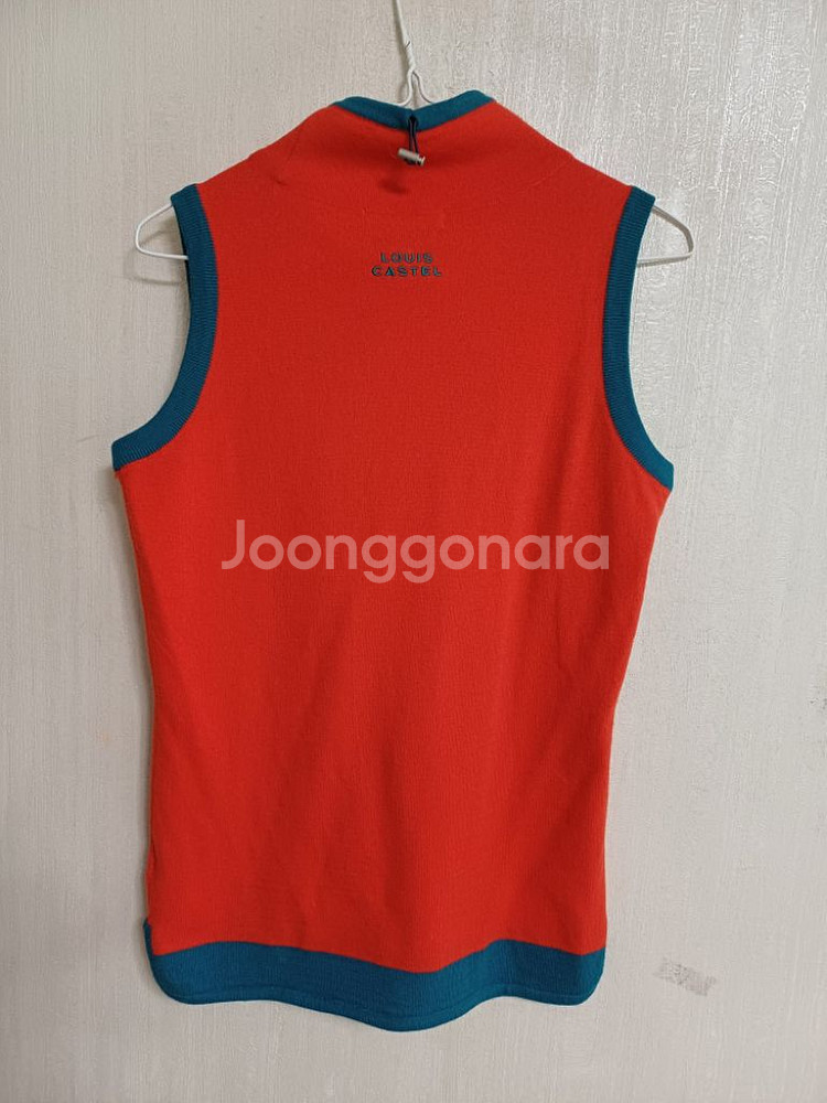 여성 루이까스텔 골프 울 니트조끼 (90-95)--8