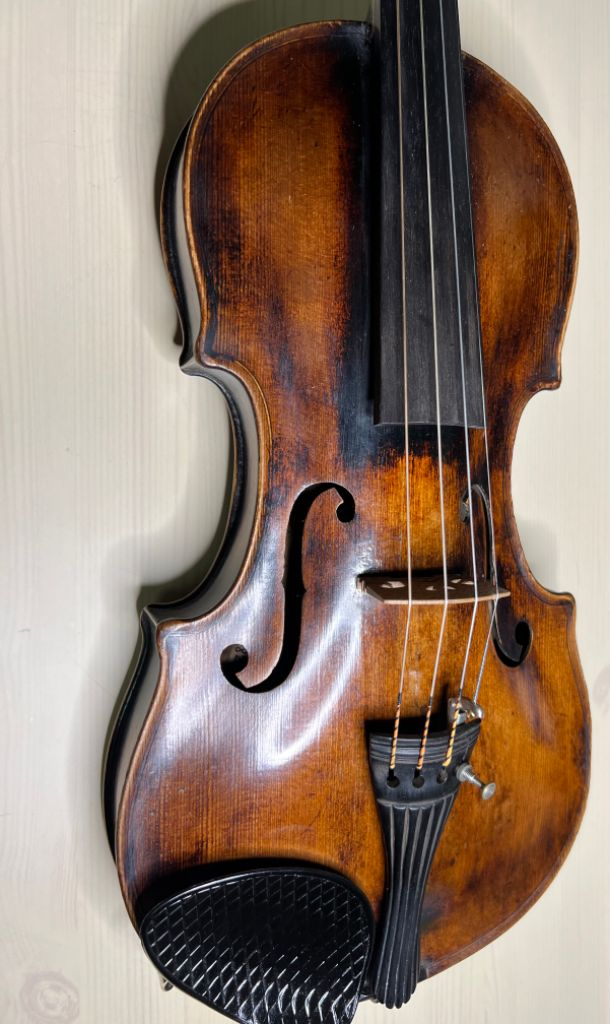 체코 올드 바이올린 이미지