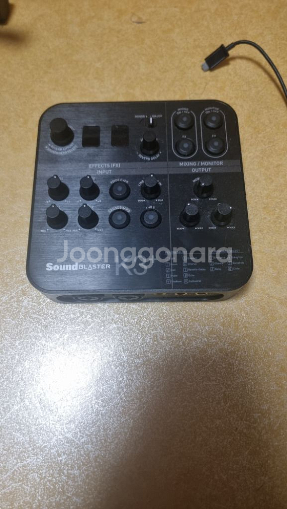 사운드 블라스터 K3+ 오인페 팝니다--0