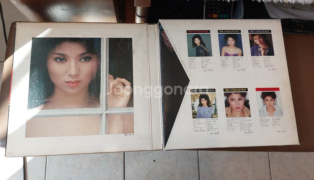 야시로 아키 일본 엔카 box LP (6장)--8