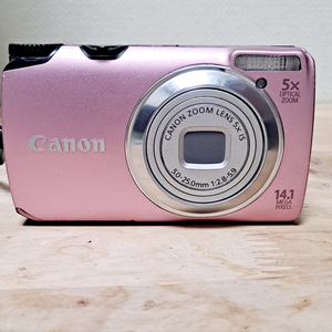 캐논 파워샷 A3200 IS 핑크 디지털카메라