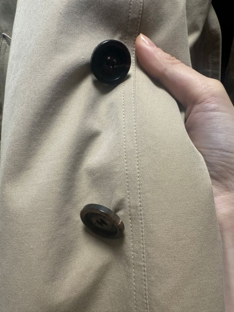 버버리 샌드링엄 롱 트렌치코트uk4--6