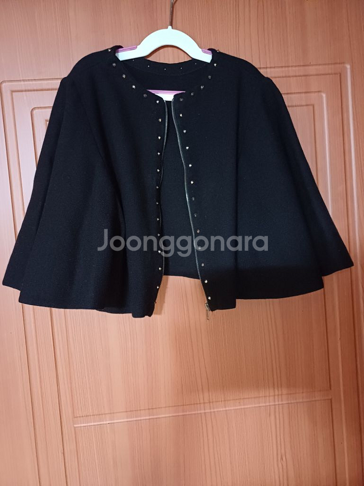 55사이즈 듀엘 원피스+스케이프 자켓--4