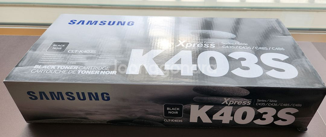 삼성정품토너 CLT-K403S블랙(검정)--0