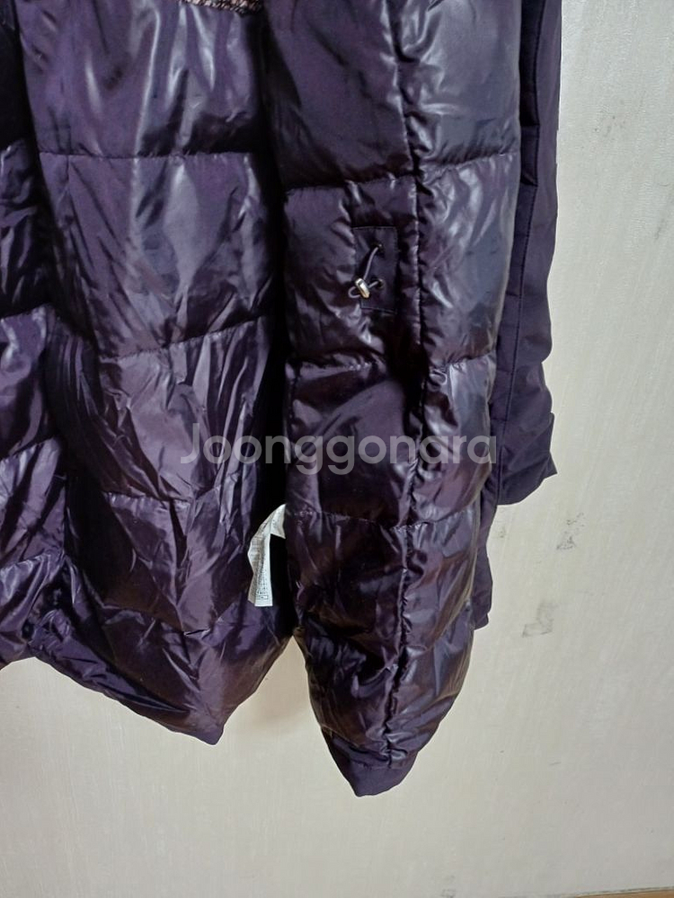 여성 밀레골프 오리솜털 롱패딩 (105)--6