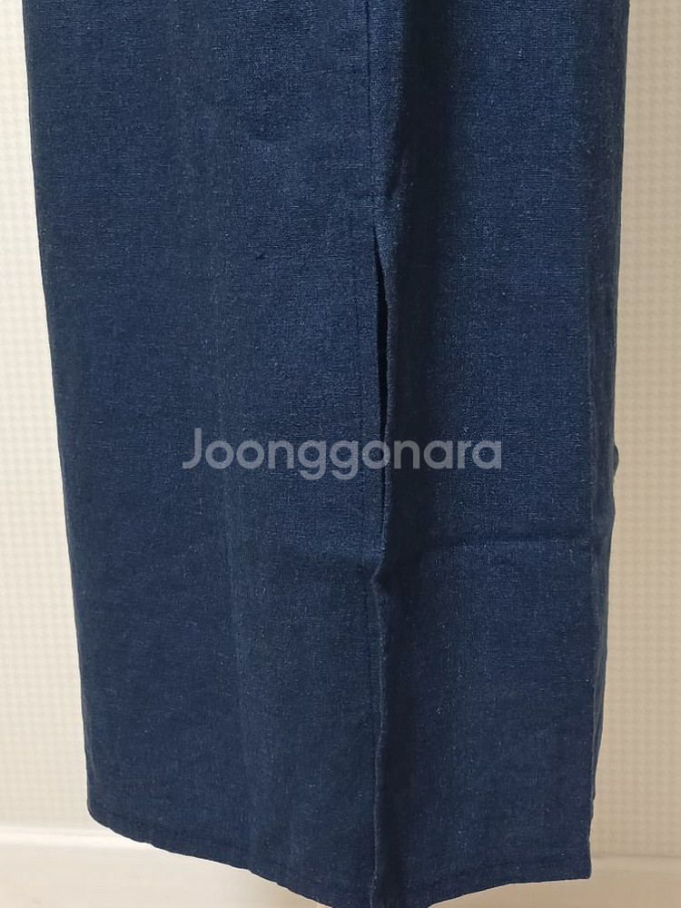 난닝구제품(밴딩 린넨 소재 롱스커트)(새상품)--4