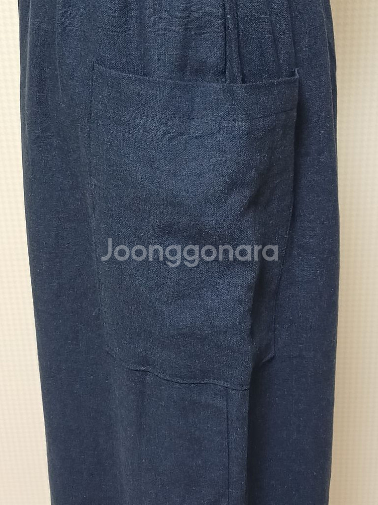 난닝구제품(밴딩 린넨 소재 롱스커트)(새상품)--5