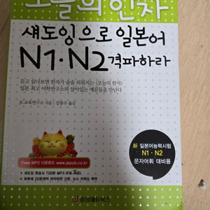 오늘의 한자 섀도잉으로 일본어 n1 n2 격파하기