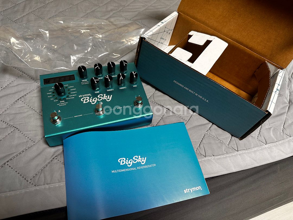 Strymon BigSky 이펙터--1