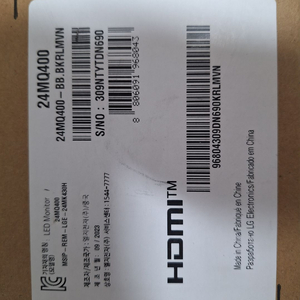 LG24MQ400 모니터 새제품 판매합니다.