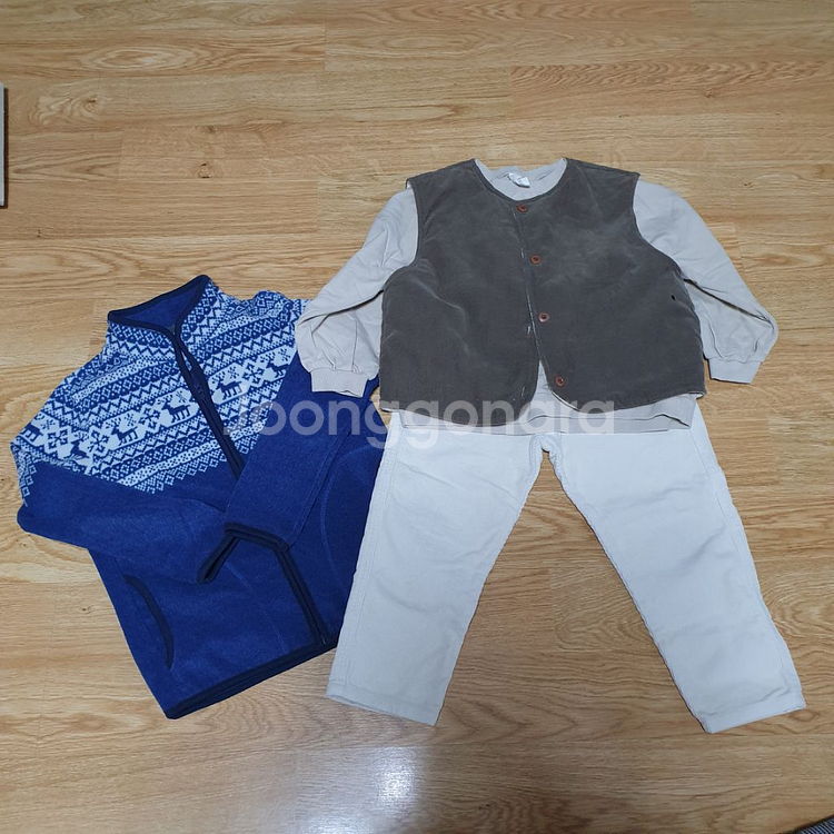 아동복일괄 아동의류 유니클로키즈130 아동집업130--0