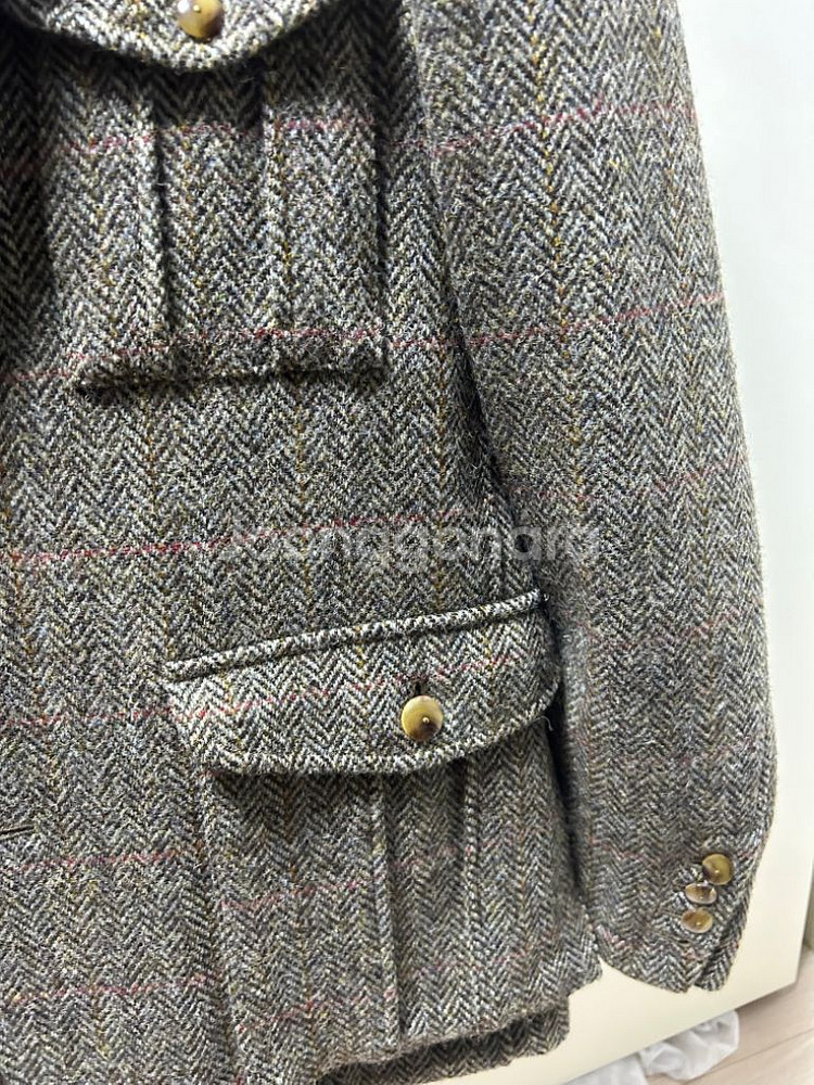 이스트로그 12FW 해리스트위드 헌팅자켓 M--4