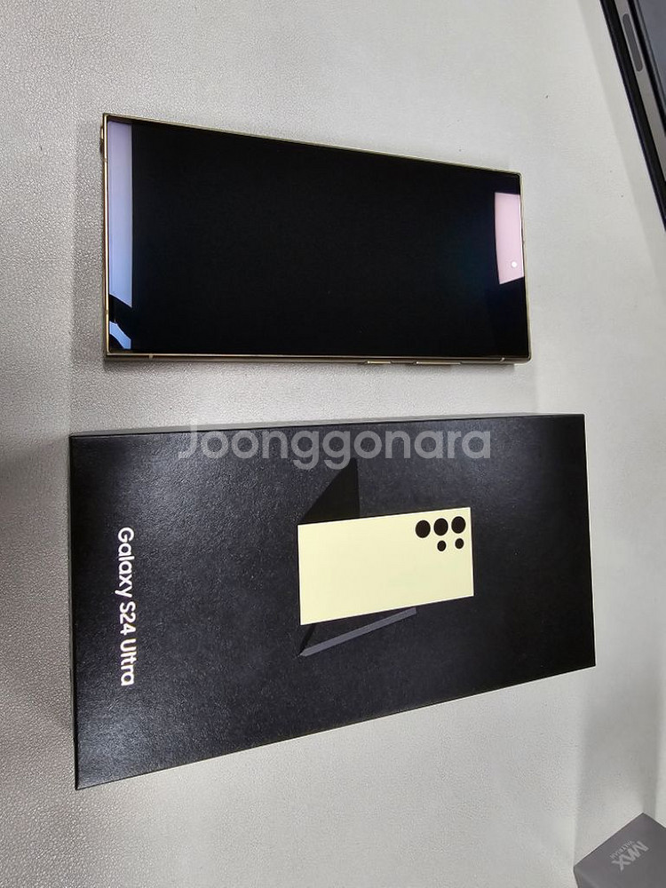 S24울트라 골드 512 SKT유심기변--0