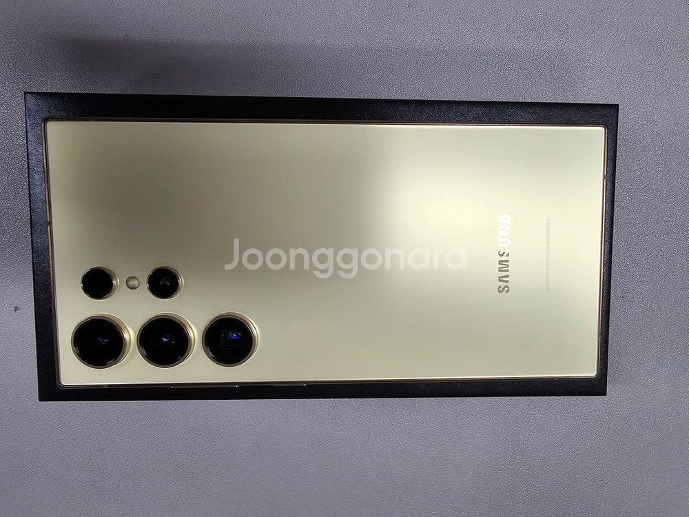 S24울트라 골드 512 SKT유심기변--5