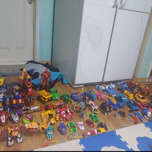 또봇 파워레인저 몬카트트랜스포머일괄로 팔아요