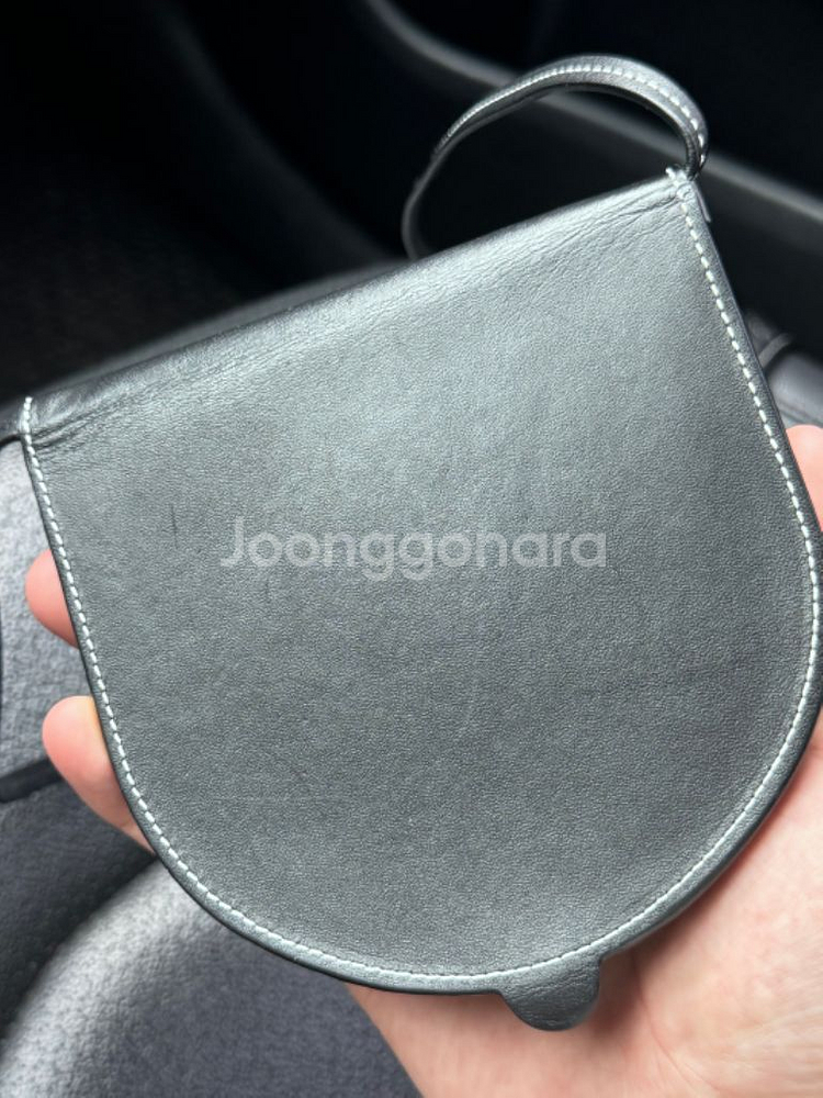 로에베 힐파우치 블랙--3