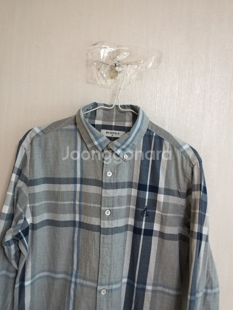 여성 빈폴 봄.가을 겨울 체크셔츠 (100)--2