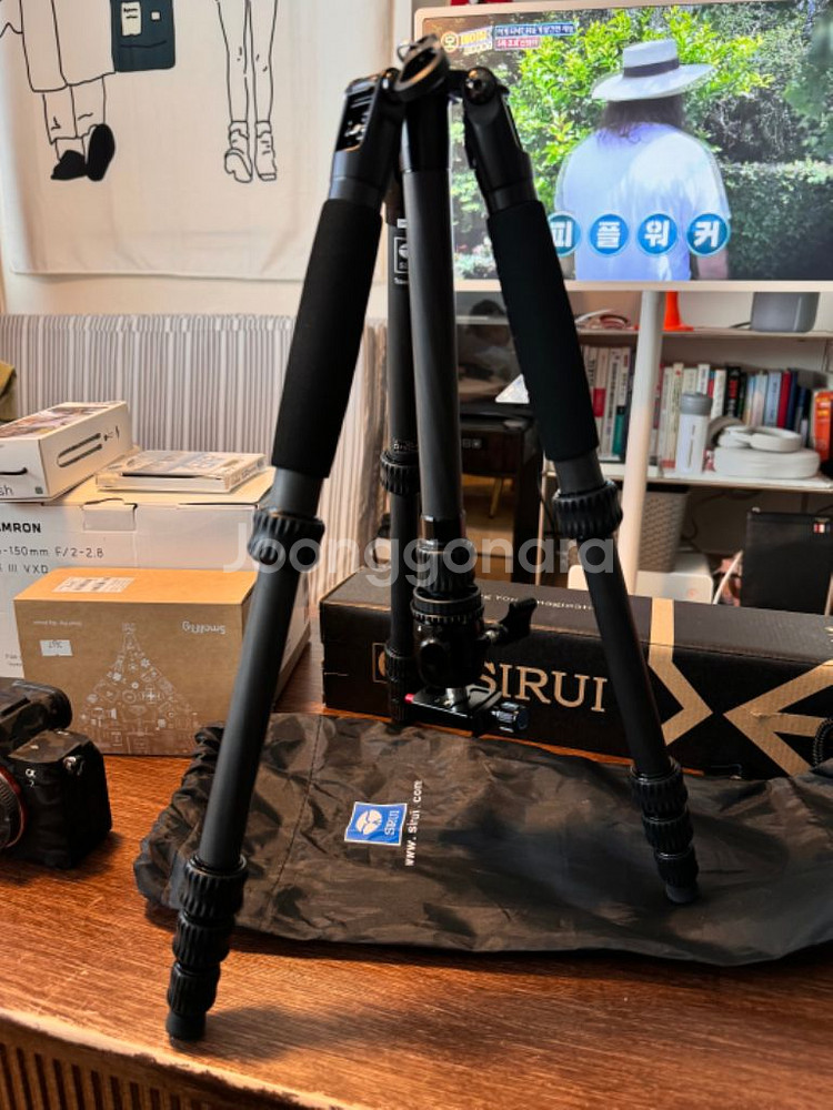시루이(SIRUI) 5CX (Travler) 카본삼각대--4