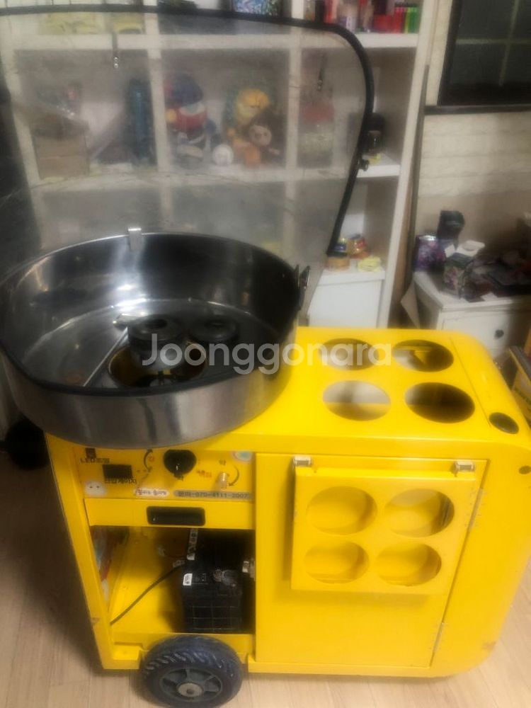 꽃피는 솜사탕기계(가스식)--1