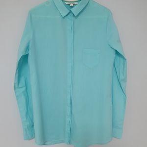 (새상품)탑텐 민트색 남방, 셔츠 90사이즈
