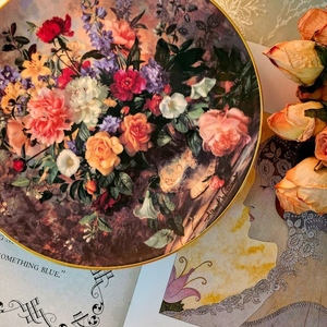 (레어템)영국로얄덜튼classic florals장식접시
