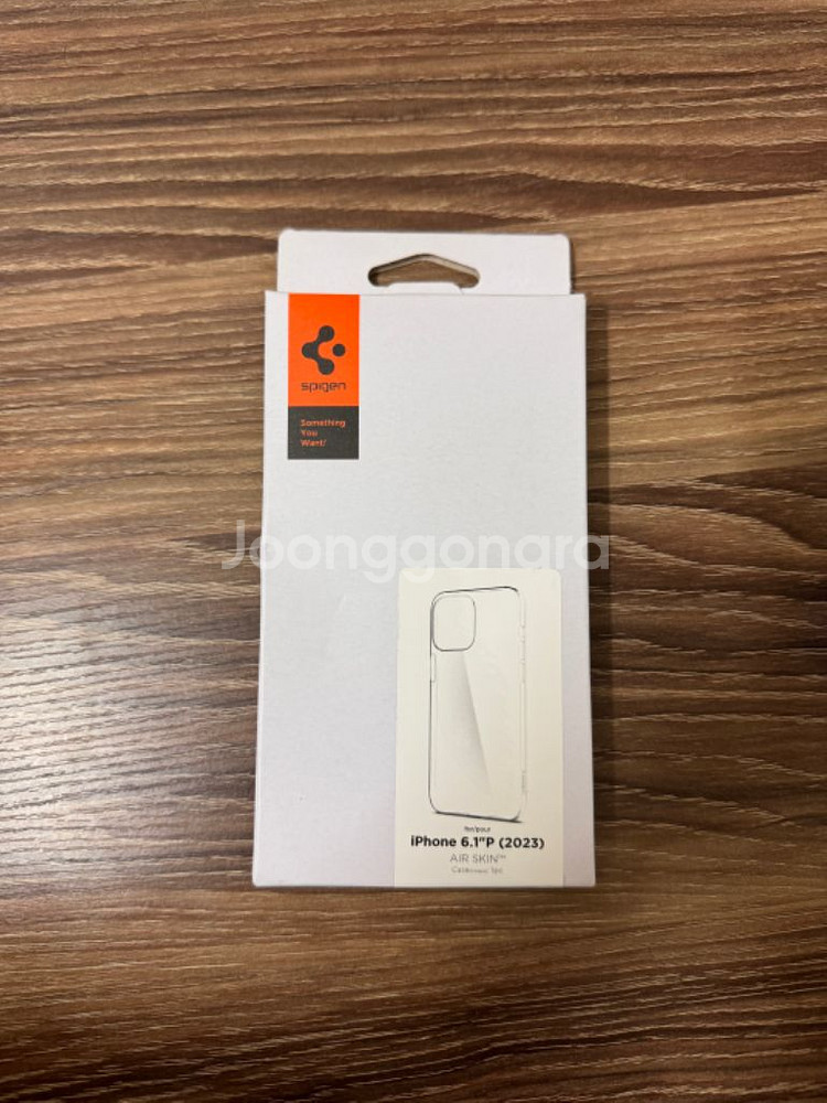 아이폰15프로 슈피겐 투명 케이스(PC)--0