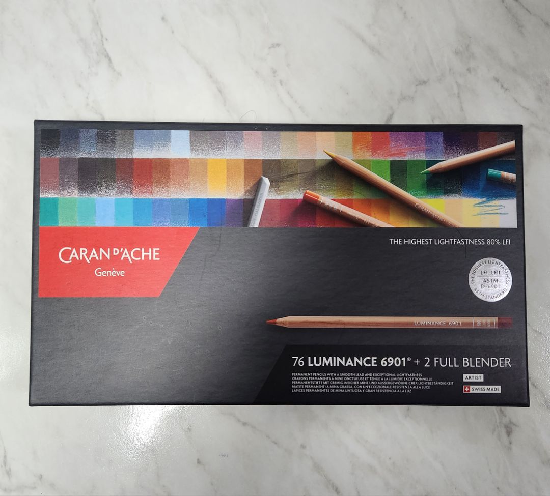 까렌다쉬 루미넌스 6901 76색 색연필 세트 판매