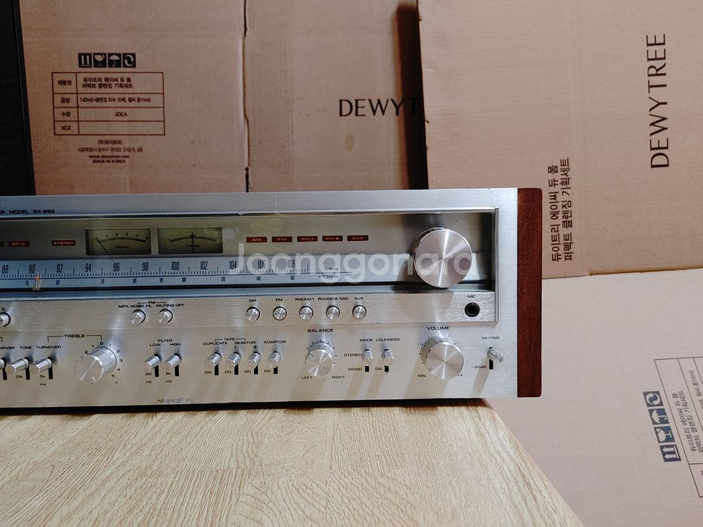 파이오니아 SX 950 대형 리시버 컴퓨터 오디오 앰프--3