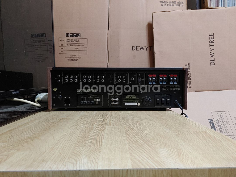 파이오니아 SX 950 대형 리시버 컴퓨터 오디오 앰프--4