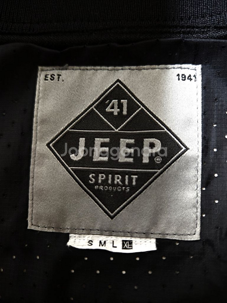 105)지프JEEP 밀리터리 블루종자켓점퍼--3