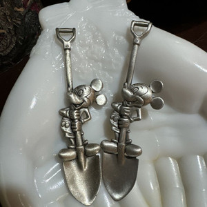 미국 빈티지 디즈니 미키 마우스 티스푼