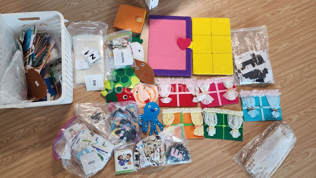 유아영어 수업자료, 교구제작자료--2