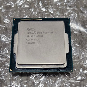 CPU Intel i5-4670