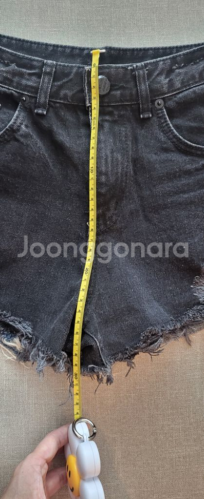 여성 청 핫팬츠 2벌~--3