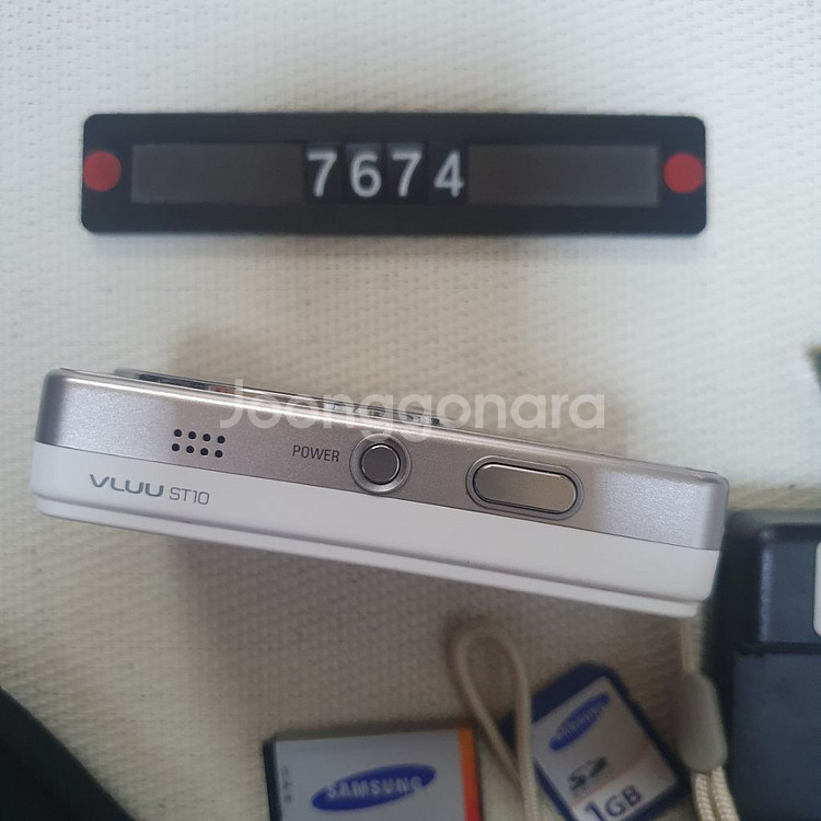 삼성 블루 ST 10 디지털카메라 파우치포함--2