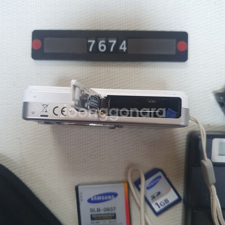 삼성 블루 ST 10 디지털카메라 파우치포함--5