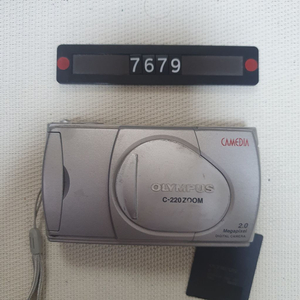 올림푸스 카메디아 C-220 줌 디지털카메라