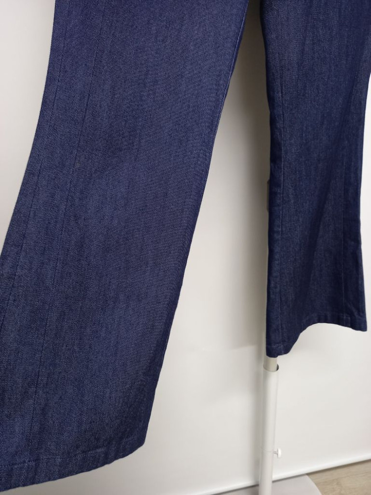 새 더블스텐다드 하이웨스트 데님 부츠컷 팬츠 44--5