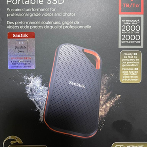 미개봉)Sandisk Pro 외장 SSD 1TB