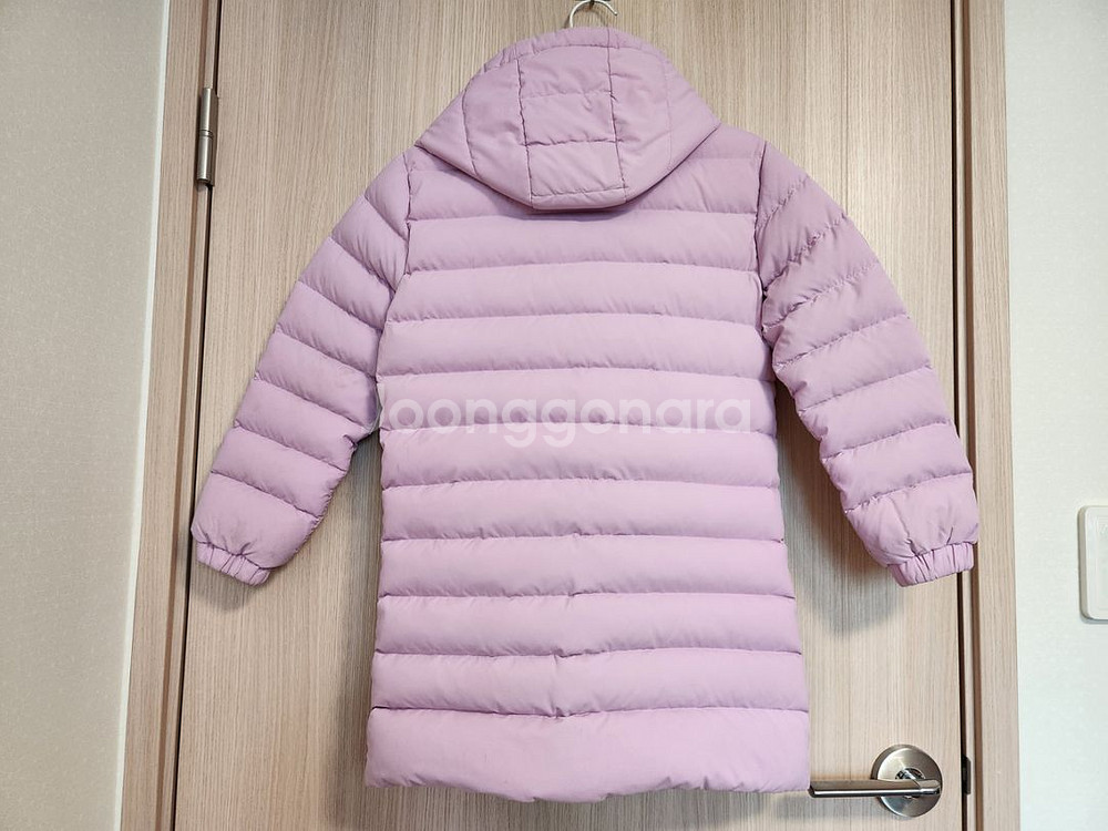 뉴발란스 여아 거위털 경량패딩잠바 140--2